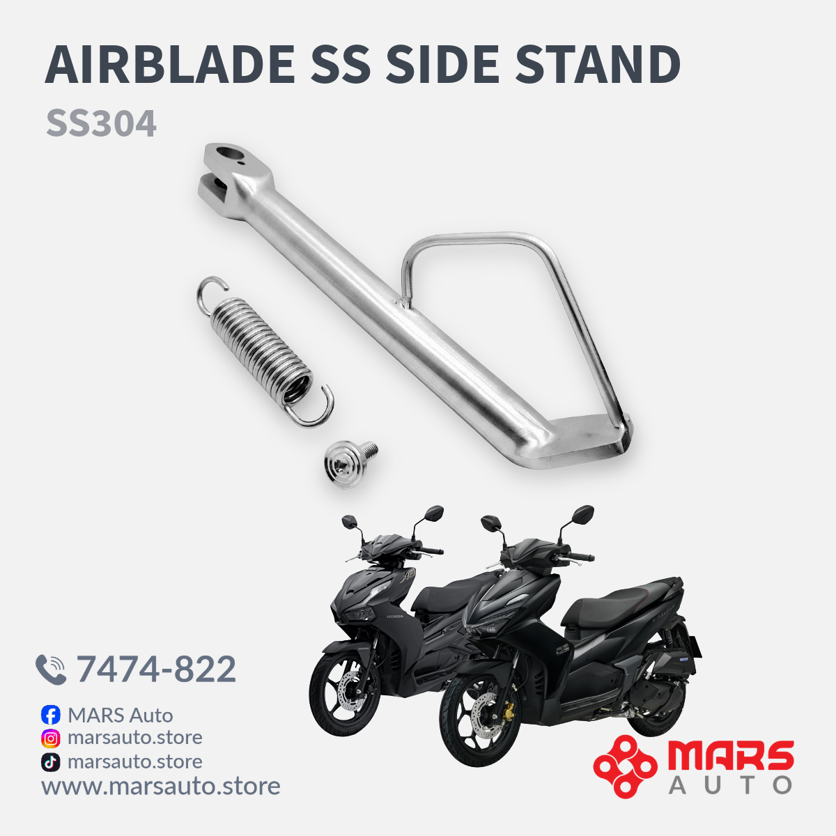 Airblade SS Side Stand