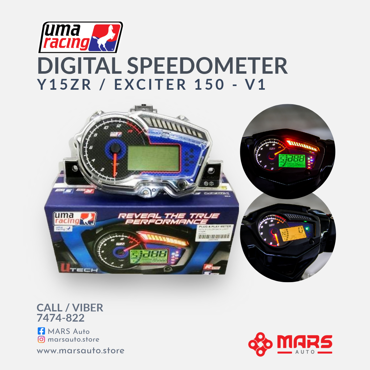 UMA Digital Speedometer