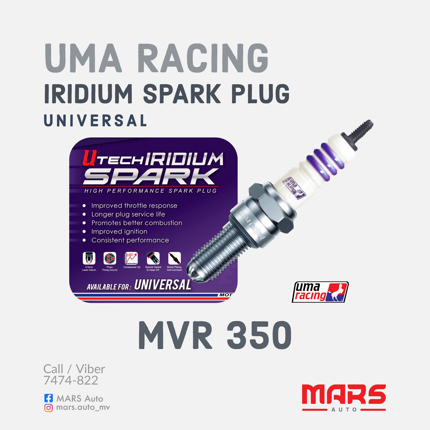 UMA Iridium Spark Plug