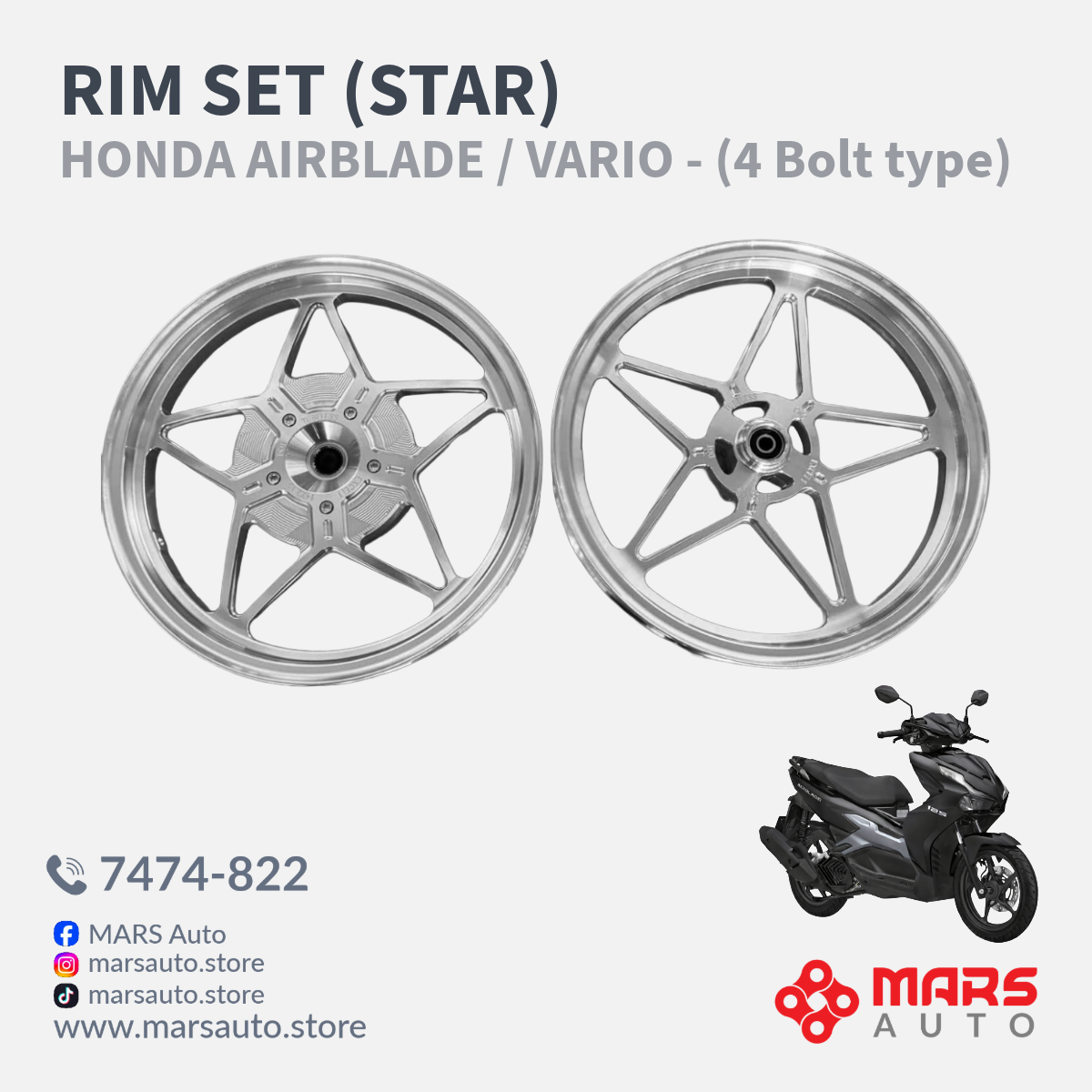 Airblade Rim Set - Star